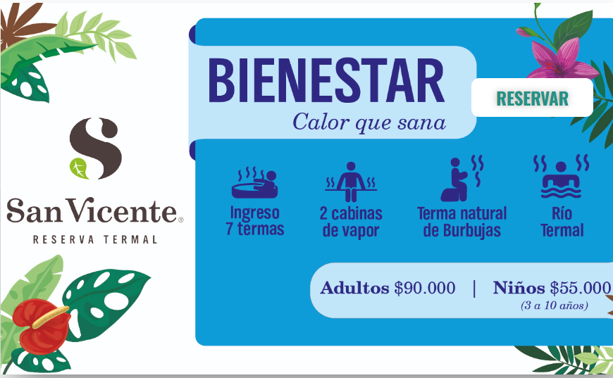 Pasaporte-Binestar-termales-san-vicente - Turismo en el Eje Cafetero, Alquiler de Fincas en el Quindio