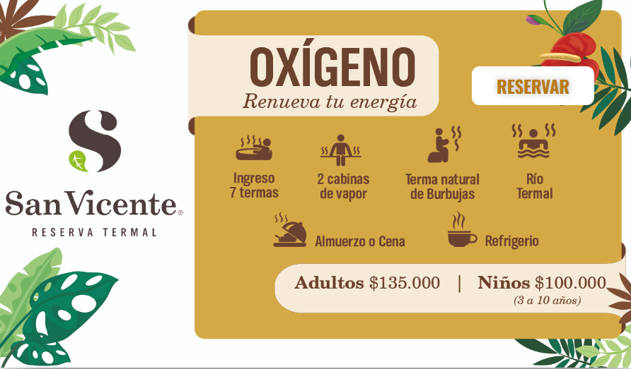 experiencia-oxigeno-termales-san-vicente - Turismo en el Eje Cafetero, Alquiler de Fincas en el Quindio